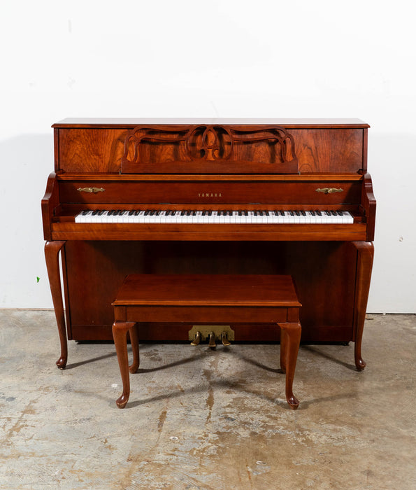 Yamaha M500 Upright Piano (1998) | Satin Dark Cherry | Used