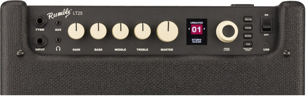 Fender Rumble LT25 Bass Amplifier, 120V