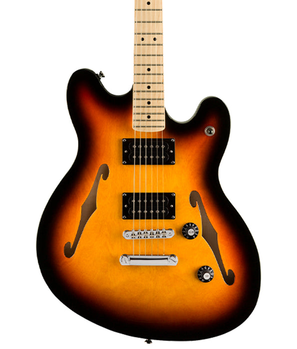 Squier by Fender Affinity Series Starcaster, Maple Fingerboard, 3-Color Sunburst