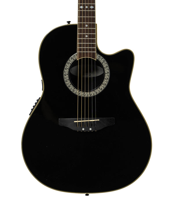 Pre-Owned Ovation Celebrity CC057 Acoustic-Electric Guitar - Black | Used