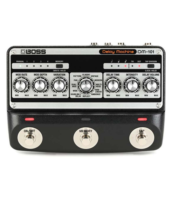 classic delay pedals Boss DM-101 Delay Machine Guitar Pedalalamomusiccenter.myshopify.comBossGuitar Pedals & Effects — Alamo Music Center