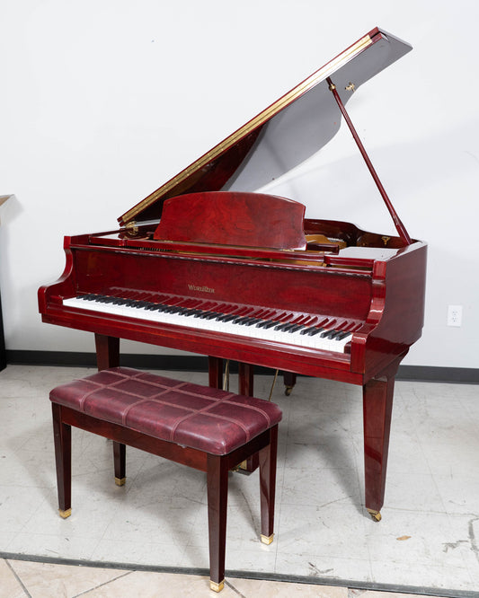 Wurlitzer C-143 Grand Piano | Polished Mahogany | 4'8"| Serial No. 67699 | Used