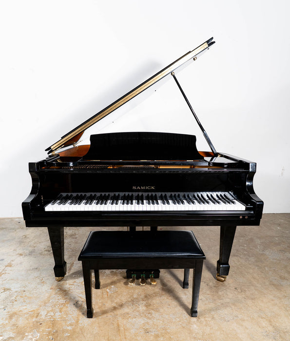 Samick SG-161 Grand Piano | Polished Ebony | Used