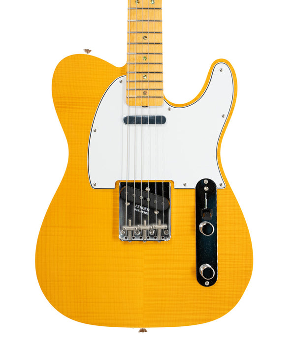 Fender Custom 1960 Telecaster AAA Maple Electric Guitar - Amber | New