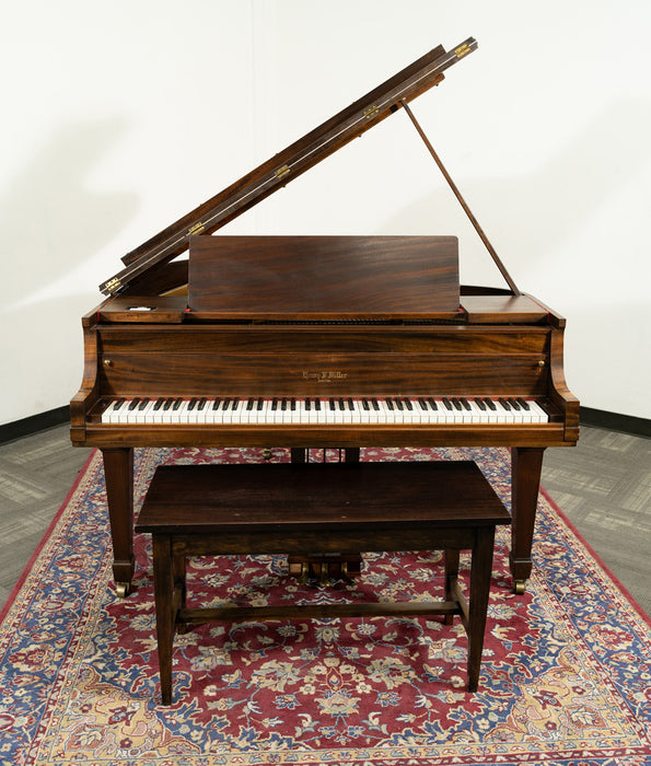 Henry F Miller Baby Grand Piano | Satin Walnut | SN : 50422 | Used