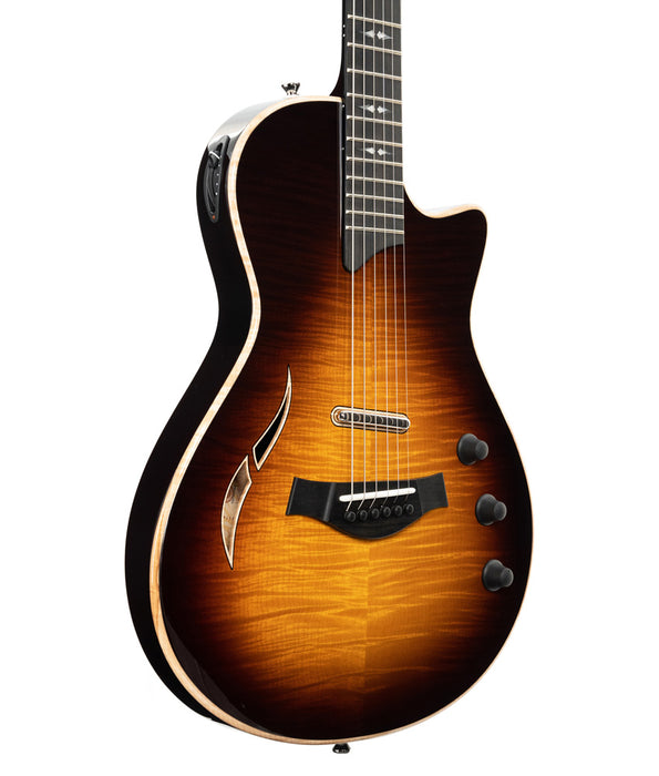 Taylor "Factory-Demo" T5z Pro Hollow-Body Electric-Acoustic Guitar w/ Armrest - Tobacco Sunburst | 3131