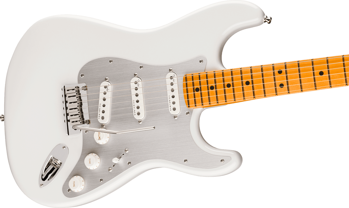 Fender American Ultra II Stratocaster Electric Guitar - Maple Fingerboard, Avalanche | New