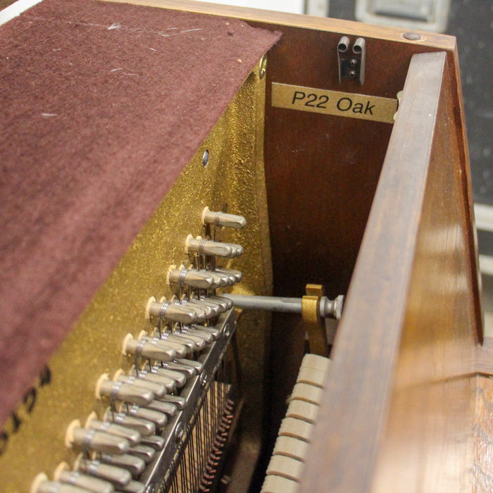 Yamaha P22 Dark Oak Studio Piano