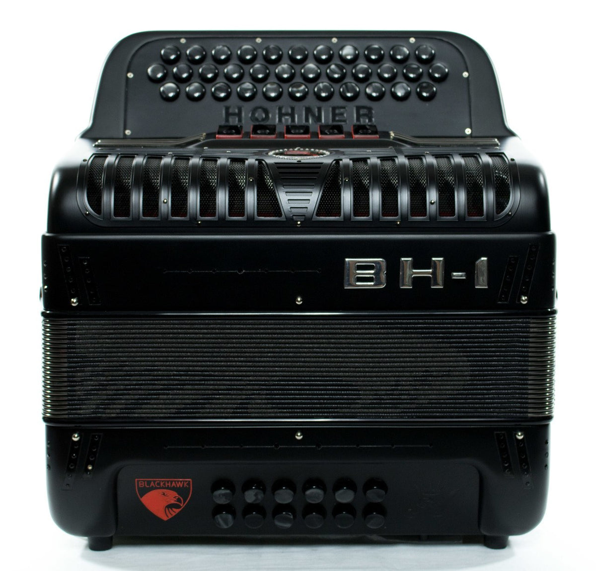 Hohner Anacleto BH1SFBE Blackhawk Accordion FBbEbAlamo Music