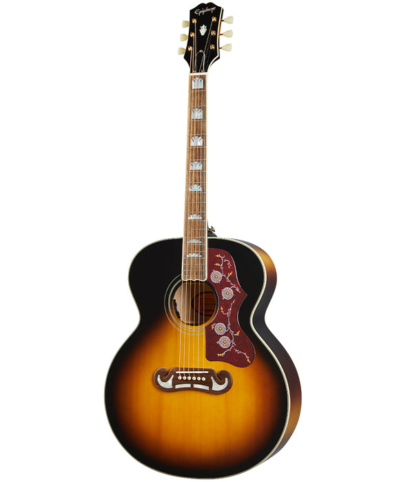 Epiphone J-200 Acoustic Guitar - Aged Vintage Sunburst Gloss