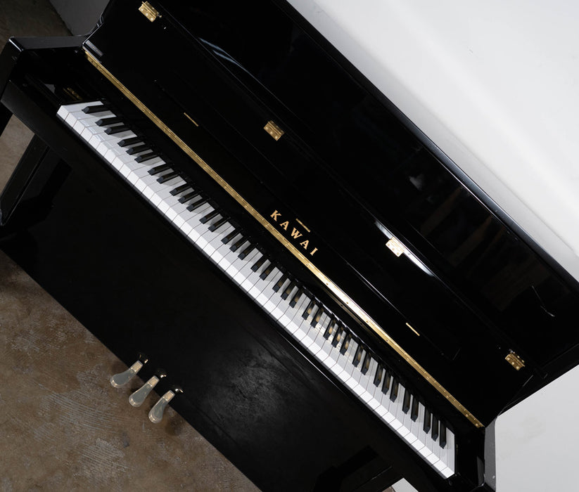Kawai K-300 Upright Piano (2025) | Polished Ebony | 48” | Serial No. 2802974 | Used