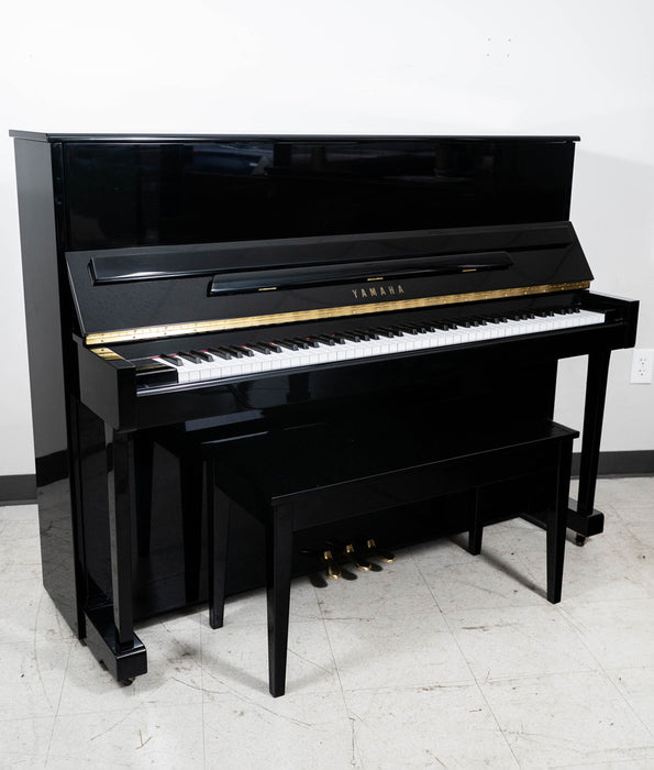 2012 Yamaha T118 Upright Piano | Polished Ebony | 47" | Serial No. H0206169 | Used