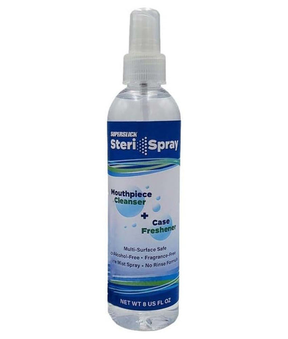 Superslick Sterispray Mouthpiece and Multi-Surface Cleaning Spray - 8 oz.