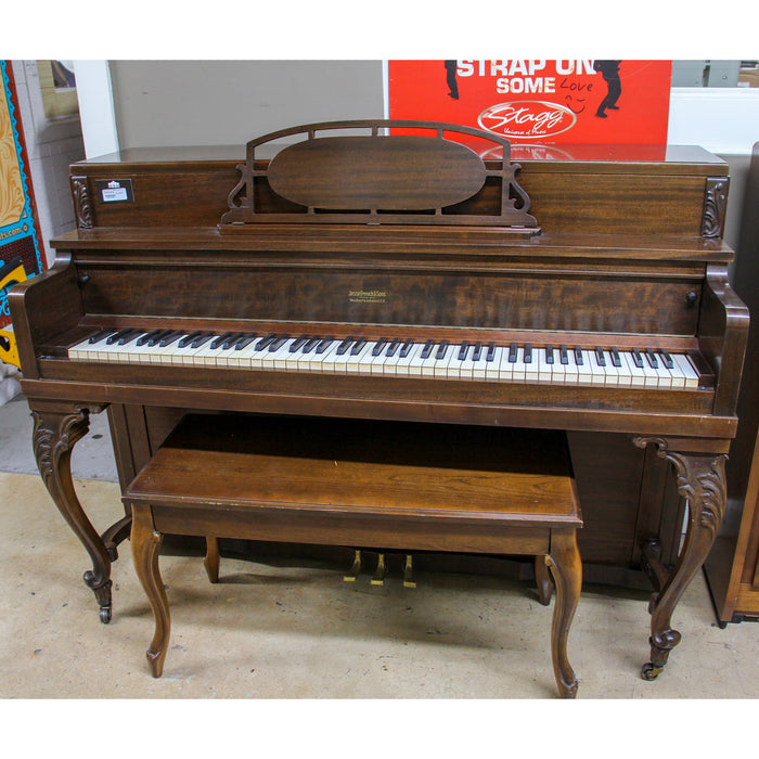 Jesse French Queen Ann Console Mahogany