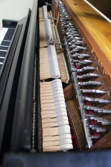 Steinway "50" Studio Upright Piano | Satin Ebony