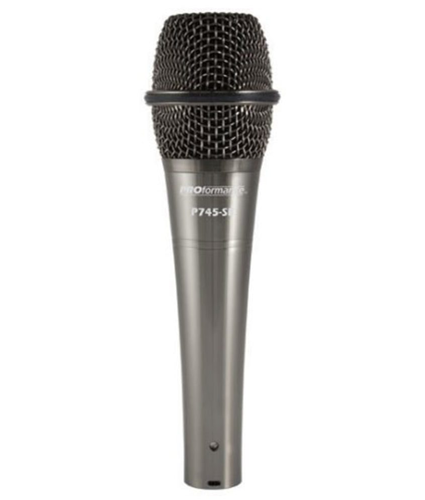 Pre-Owned PROformance P-745 SuperCardioid Vocal Mic - Black Chrome ...