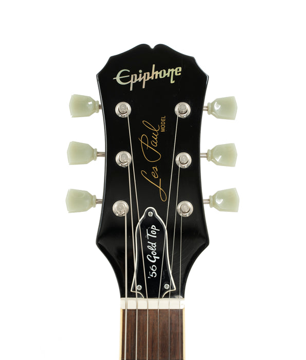 2000 Epiphone Les Paul 1956 Goldtop Reissue with P-90 Pickups made in Korea with gigbag