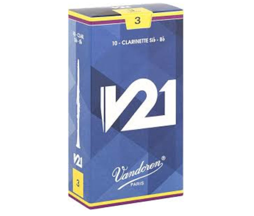Vandoren CR803 Bb Clarinet V21 Reeds Strength 3 10 Pack