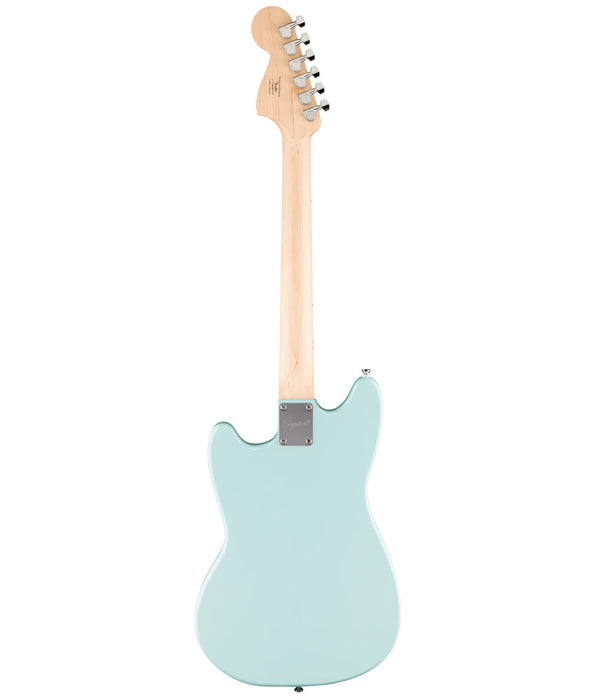 Squier Sonic Mustang Electric Guitar - Daphne Blue, Maple Fingerboard, White Pickguard | New