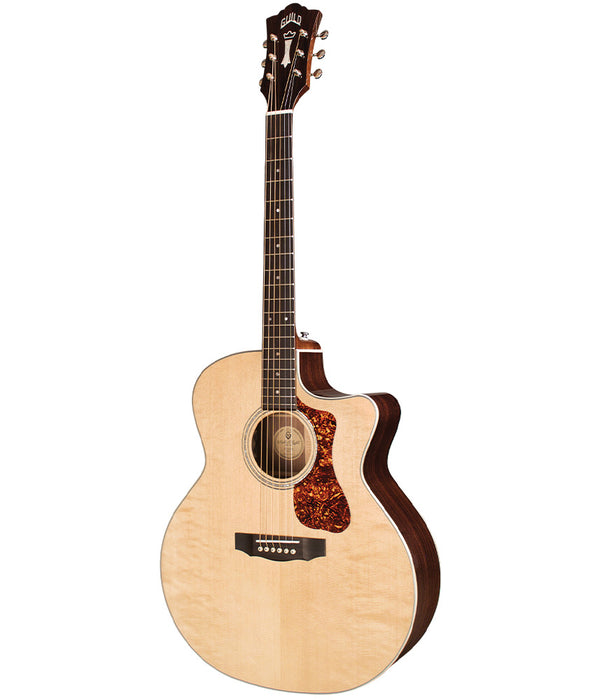 Pre-Owned Guild F-150CE - Jumbo Spruce/Rosewood Acoustic-Electric Guitar - Natural Gloss