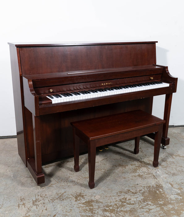 Kawai 506N Upright Piano (2005) | Satin Mahogany | 44.5"| Serial No. F007191 | Used