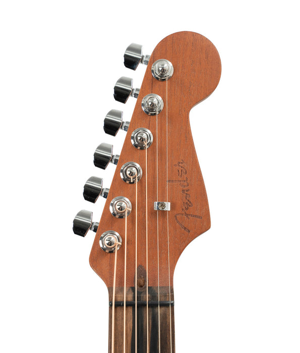 Pre-Owned Fender American Acoustasonic Stratocaster Guitar - Transparent Sonic Blue | Used