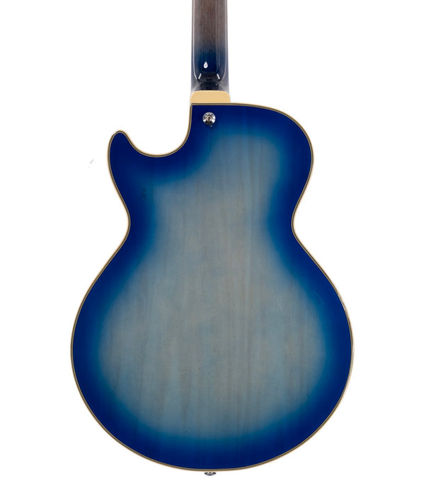 Pre-Owned Ibanez George Benson Signature GB10EM Electric Guitar - Jet Blue Burst | Used