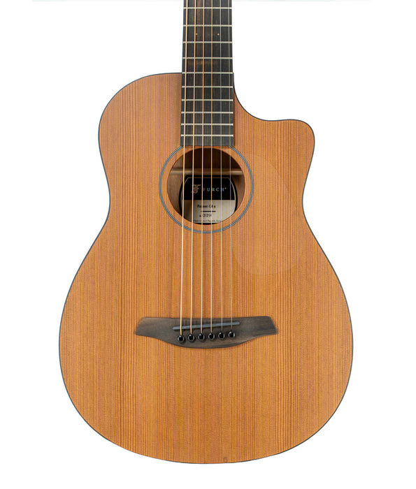 Furch Pioneer-CM Western Red Cedar/African Mahogany Travel Acoustic Guitar | New