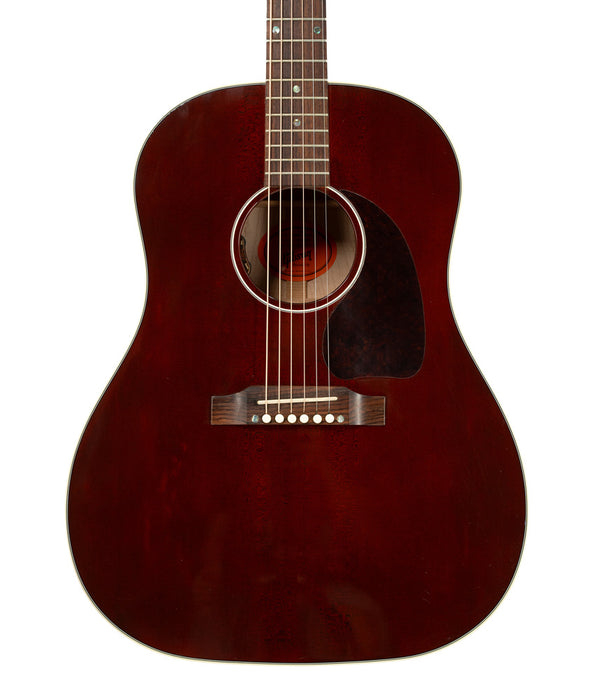 Pre-Owned Gibson Custom Shop J-45 Flamed Maple Acoustic Guitar - Wine Red