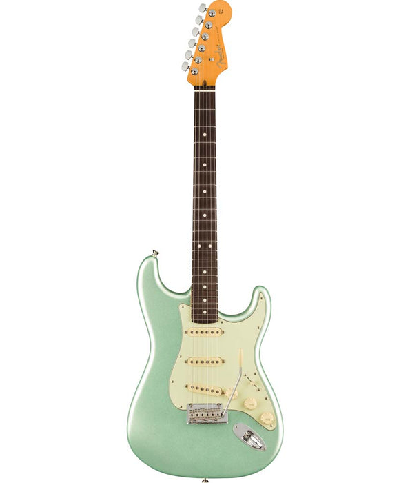 Pre-Owned Fender American Professional II Stratocaster, Rosewood Fingerboard - Mystic Surf Green | Used