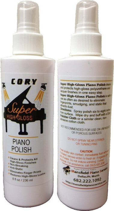 Super High Gloss Piano Polish 8 oz by Cory