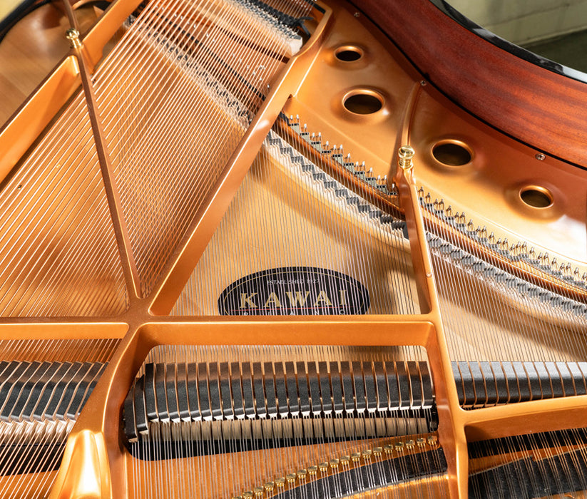 UTSA 2023 Kawai GX-2 BLAK w/ATX4A Polished Ebony Grand Piano | Used