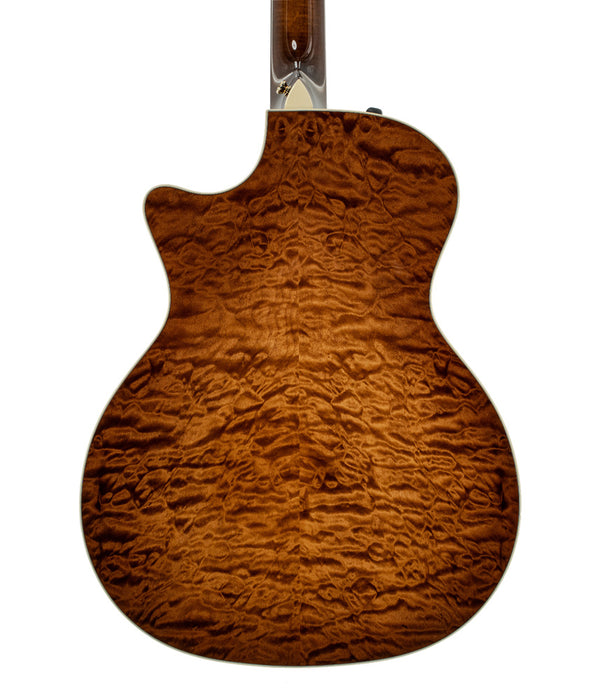 Taylor Custom Grand Auditorium Acoustic Guitar Factory Hand Selected Wood - Torrified Spruce/Quilt Maple