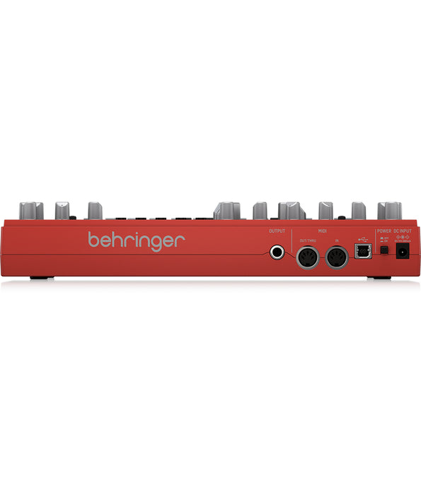 Pre-Owned Behringer TD-3-RD Analog Bass Line Synthesizer, RED