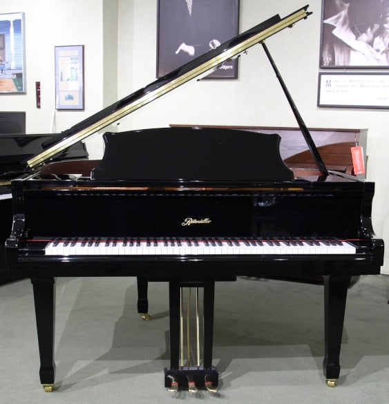 Ritmuller R8 Ebony Polish QRS Player Bundle 4'11" Conventional Grand Piano | New