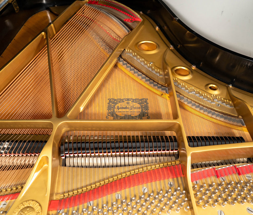 1971 Yamaha C3 Grand Piano | Polished Ebony | 6'1" | Serial No. 1228699 | Used