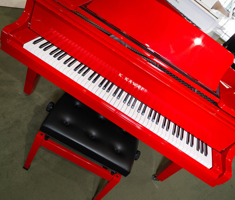 2022 Kawai GL-10 Baby Grand Piano |  5'0" | Ferrari Red Polish | Serial No. F183894 | Used