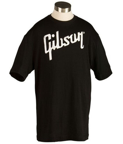 Gibson Logo T-Shirt, Black, Medium