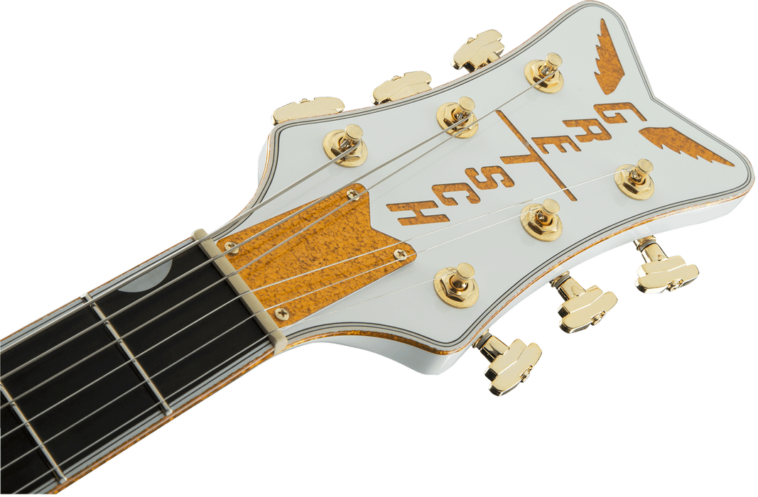 Gretsch G6636T Players Edition Falcon Center Block Double-Cut with String-Thru Bigsby Electric Guitar - White