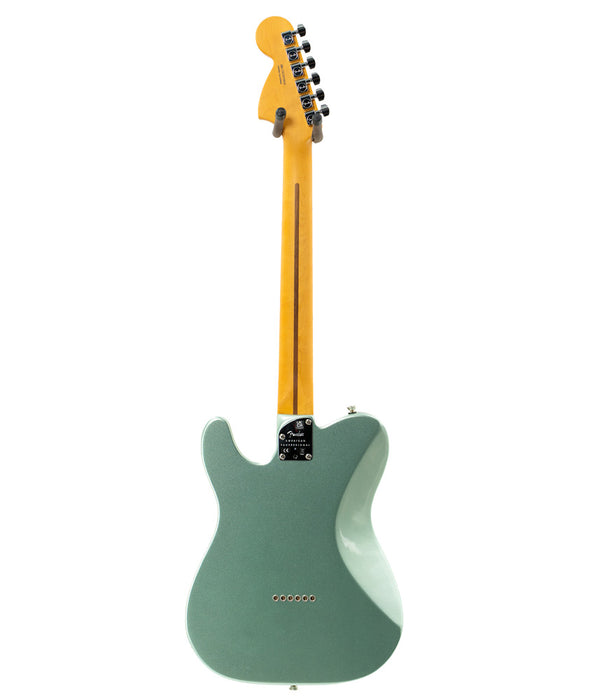 Pre-Owned Fender American Professional II Telecaster Deluxe Electric Guitar - Mystic Surf Green | Used