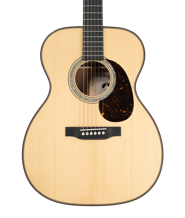 Pre-Owned Martin Custom Shop Alamo Music Exclusive 00014F Spruce/Highly Flamed Koa Acoustic Guitar