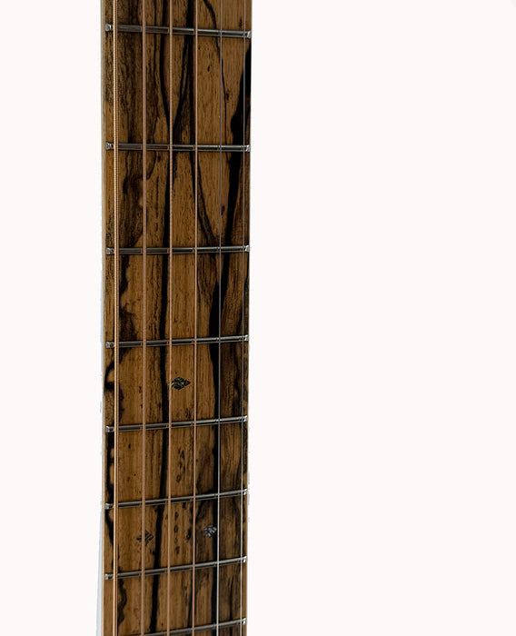 Martin Custom Shop Size 2 Acoustic Guitar Italian Spruce/Ziricote with Pale Moon Ebony Fretboard and Bridge