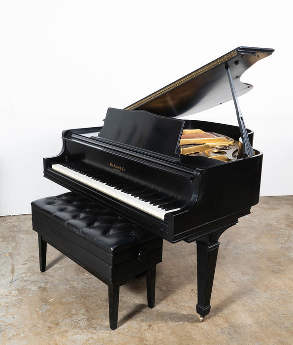 Wm. Knabe & Co 400 Baby Grand Piano in Satin Ebony (1977) | Serial No. 189133 | Used