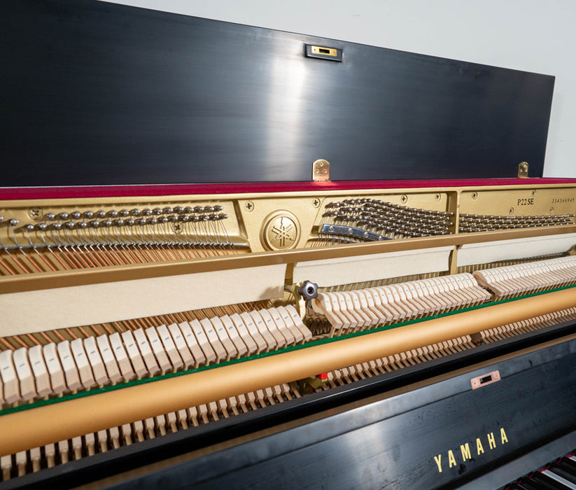 Yamaha P22 Upright Piano | Satin Ebony | Serial No. J34366945 | Used