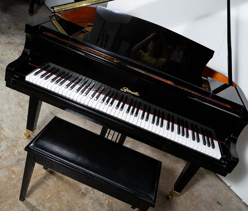 Ritmuller GP142R1 Grand Piano (2002) | Polished Ebony | 4'7" | Used