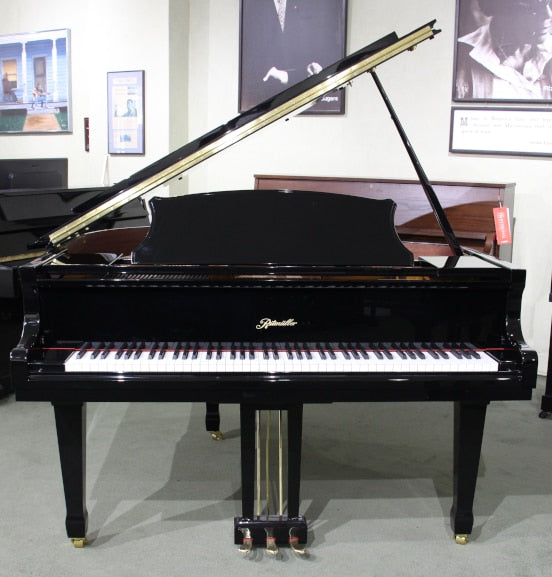 Ritmuller R8 Ebony Polish QRS Player Bundle 4'11" Conventional Grand Piano | New