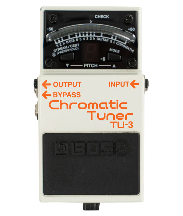 Pre-Owned Boss Chromatic Tuner TU-3 Guitar Pedal | Used