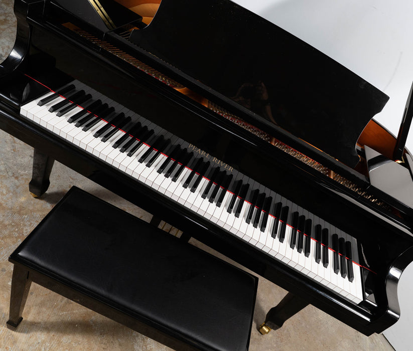 Pearl River GP-150 Grand Piano | Polished Ebony | Serial No. 2173560 | Used