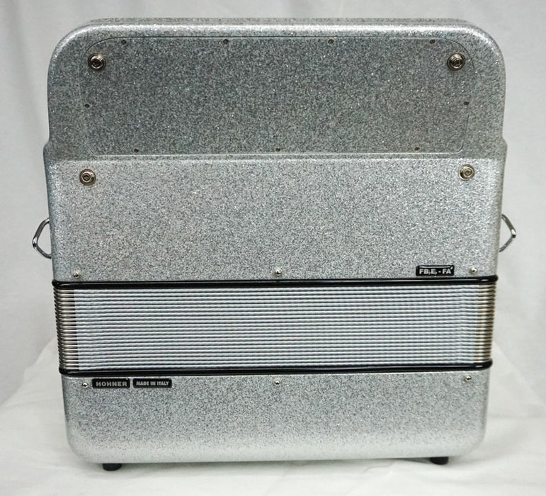 Hohner Anacleto Rey Del Norte III Regular FBbEb Silver