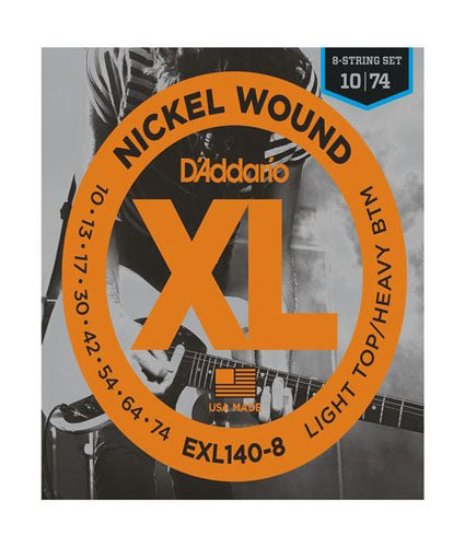 D'Addario Exl140 Light Top / Heavy Bottom D'Addario Exl140 Light Top / Heavy Bottom